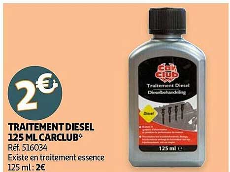 traitement diesel 125 ml carclub