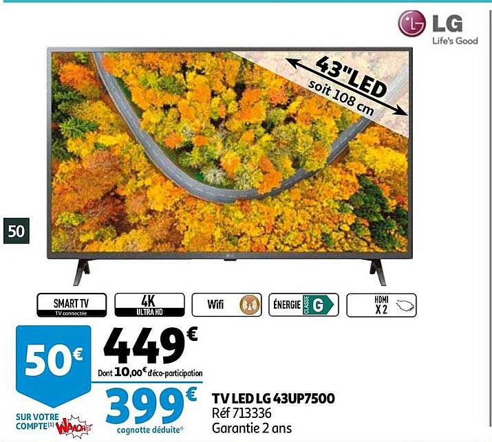 Tv Led Lg 43up7500