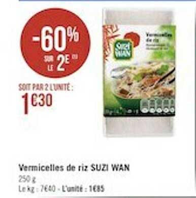 vermicelles de riz suzi wan