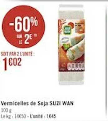 vermicelles de soja suzi wan