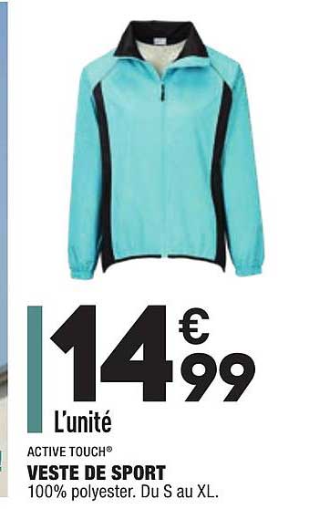 Veste De Sport Active Touch