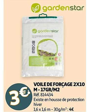 voile de forçage 2x10 m-17gr-m²