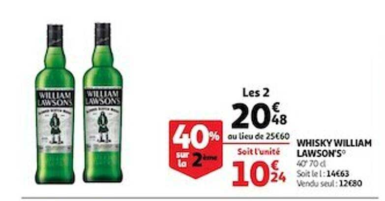 whisky william lawson's