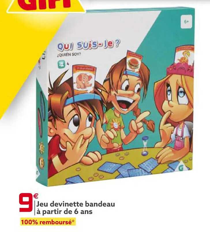 jeu devinette bandeau à partir de 6 ans
