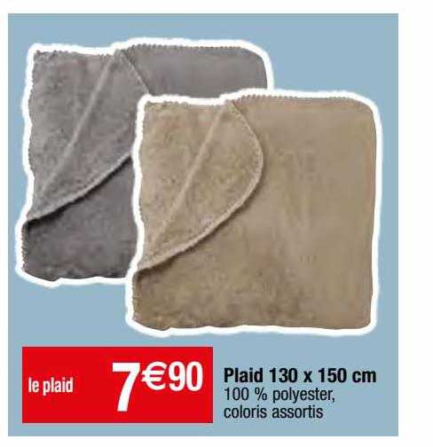 Plaid 130 X 150 Cm