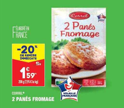 2 Panés Fromage Corril