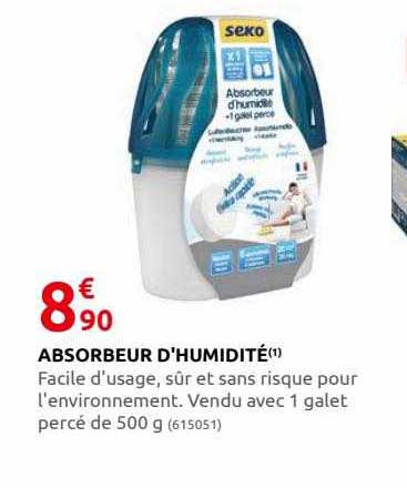 absorbeur d'humidité seko