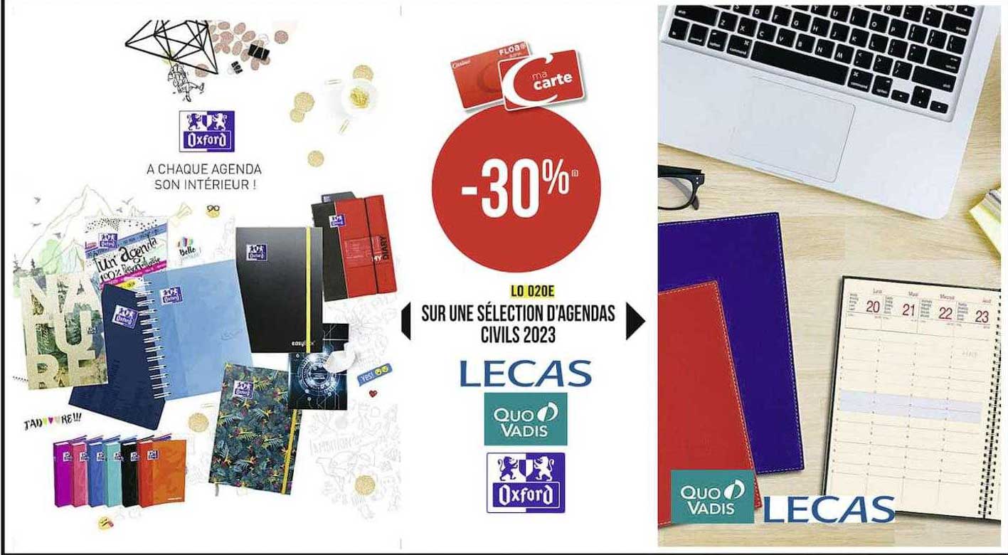 agendas civils 2023 lecas, quovadis, oxford