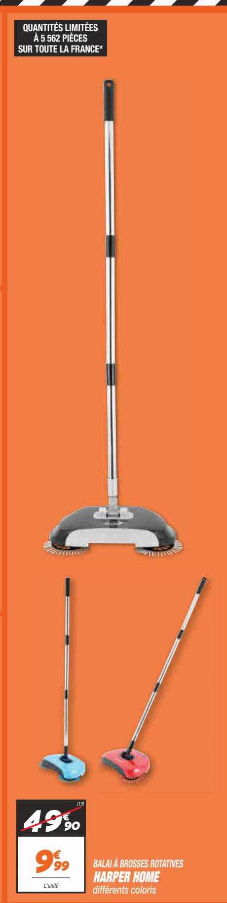 Balai à Brosses Rotatives Harper Home