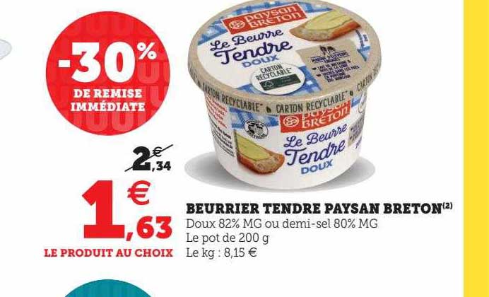 beurrier tendre paysan breton