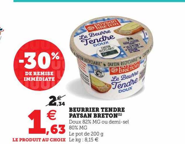 beurrier tendre paysan breton