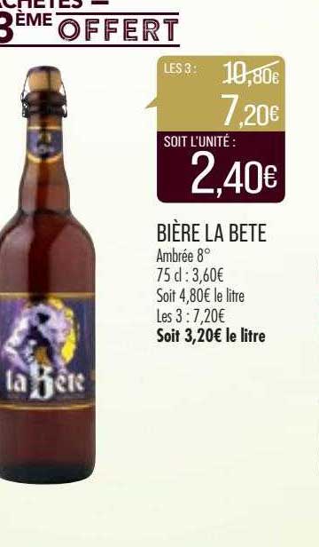 Bière La Bête