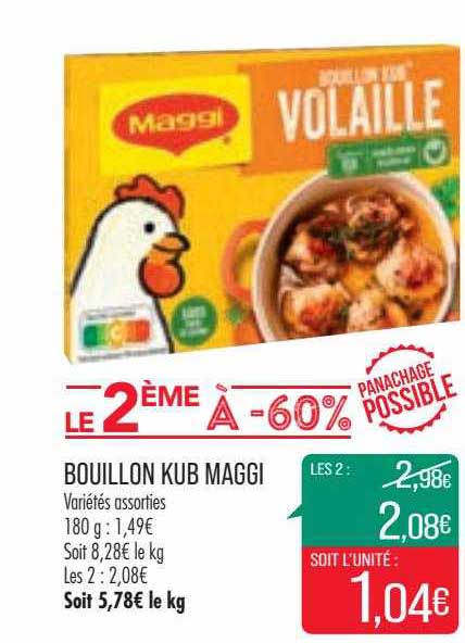Bouillon Kub Maggi