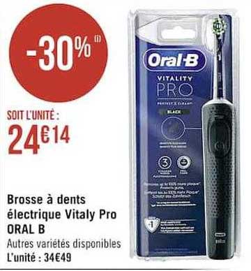 brosse à dents électrique vitaly pro oral b