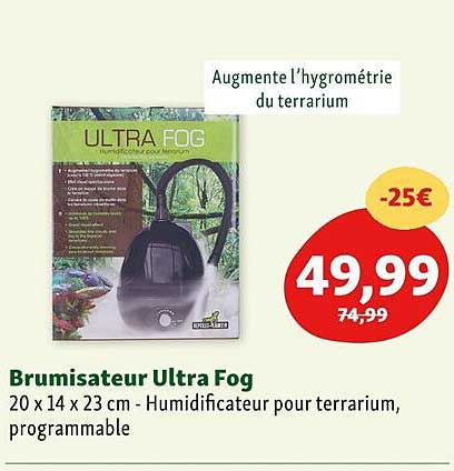 Brumisateur Ultra Fog