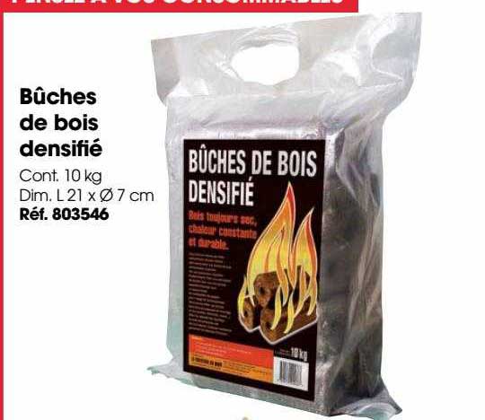 Bûches De Bois Densifié