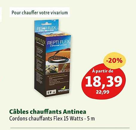 câbles chauffants antinea