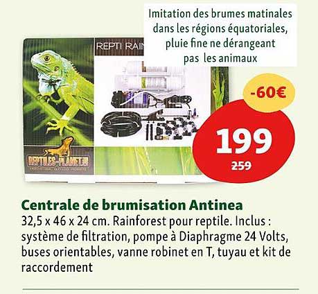 Centrale De Brumisation Antinea