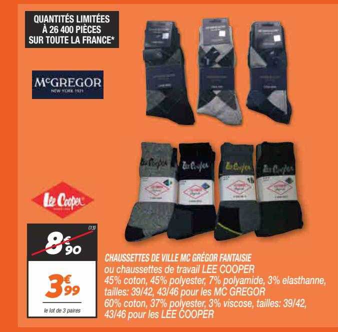 chaussettes de ville mc grégor fantaisie