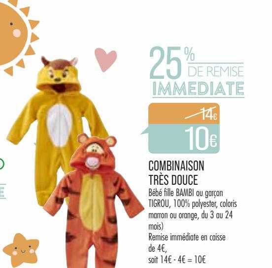 combinaison très douce