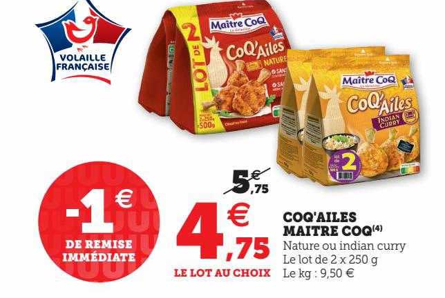 coq'ailes maître coq