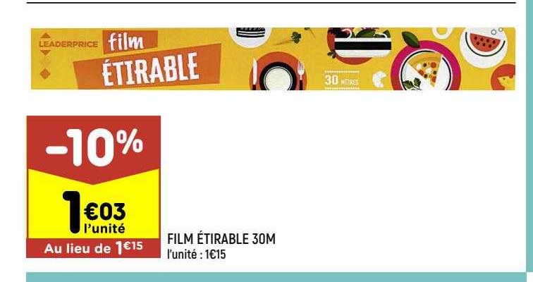 film étirable 30m