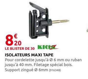 isolateurs maxi tape kidoz