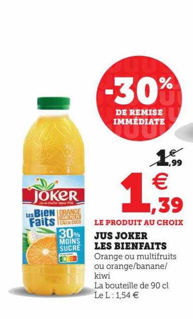 jus joker les bienfaits