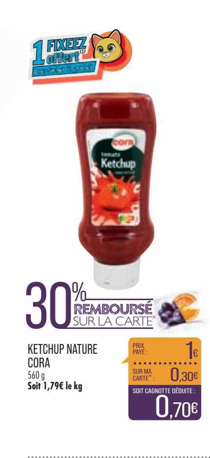 Ketchup Nature Cora