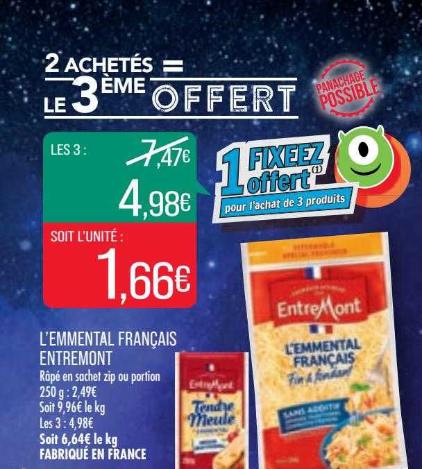 L'emmental Français Entremont