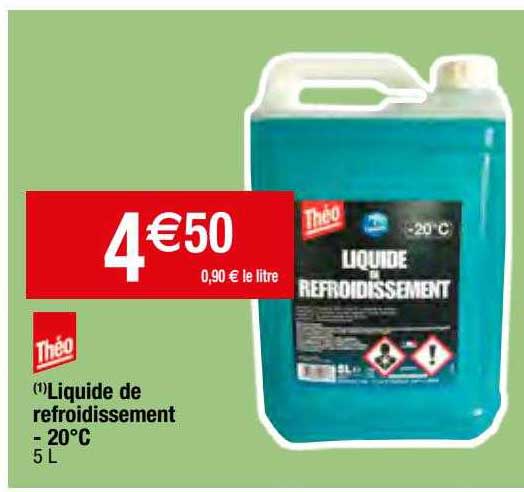 Liquide De Refroidissement -20°c Théo