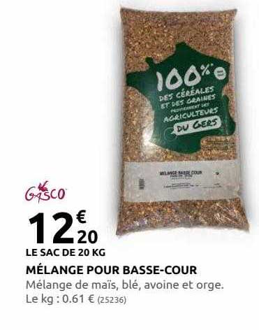 mélange pour basse-cour