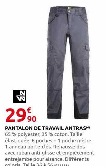 Pantalon De Travail Antras