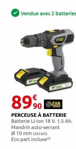 perceuse à batterie far tools