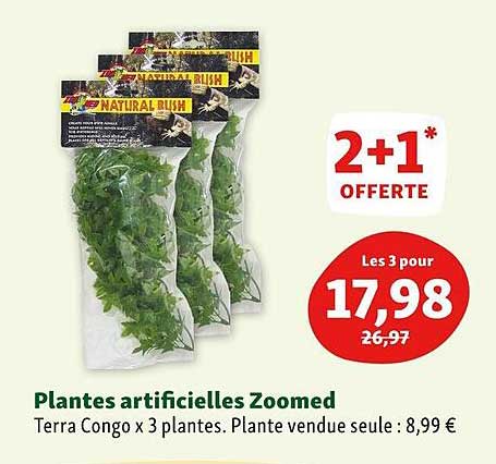 plantes artificielles zoomed