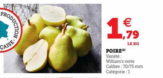 Poire William's Verte