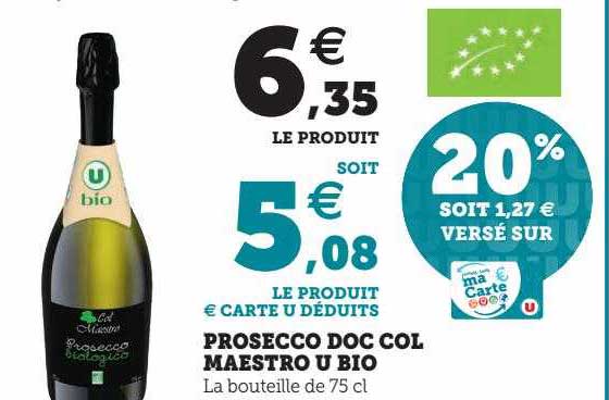 prosecco doc col maestro u bio