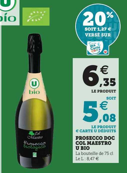 prosecco doc col maestro u bio
