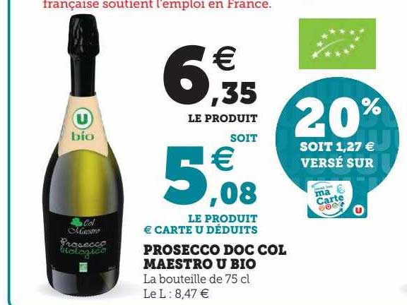 prosecco doc col maestro u bio