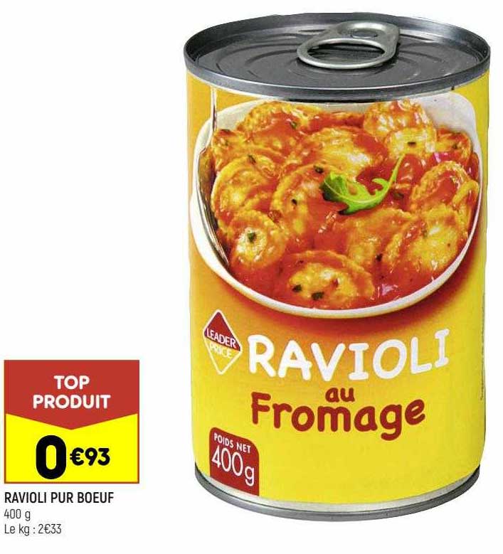 Ravioli Pur Boeuf