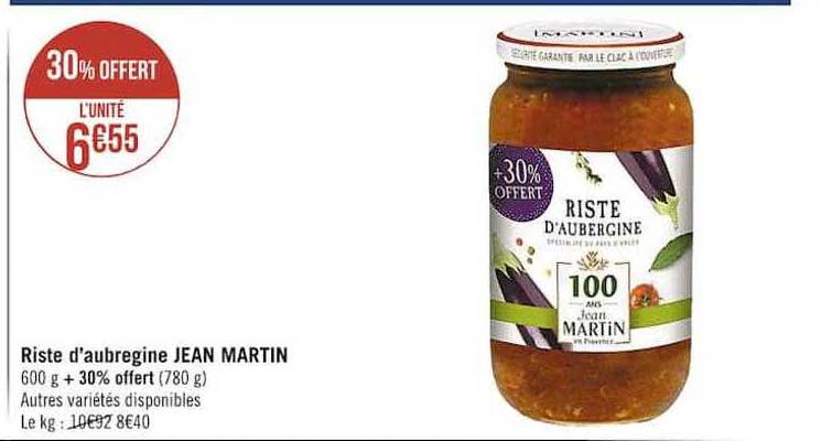 riste d'aubergine jean martin