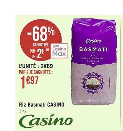 Riz Basmati Casino