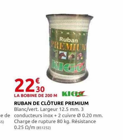 ruban de clôture premium kidoz