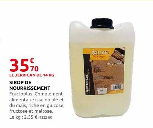 sirop de nourrissement icko