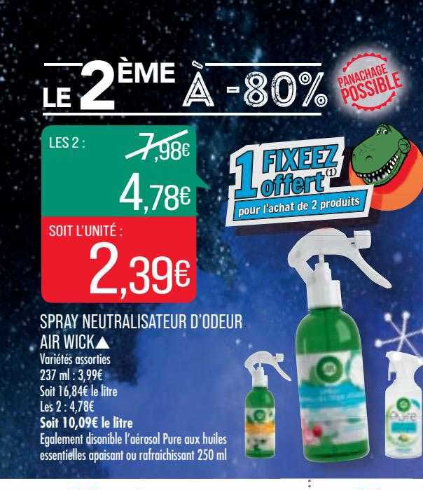 Spray Neutralisateur D'odeur Air Wick