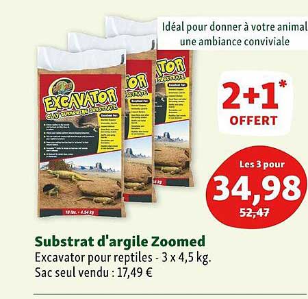 substrat d'argile zoomed