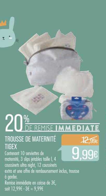 trousse de maternité tigex