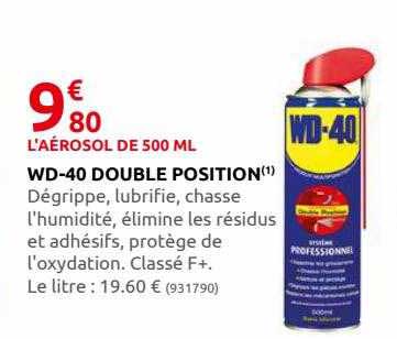 Wd-40 Double Position