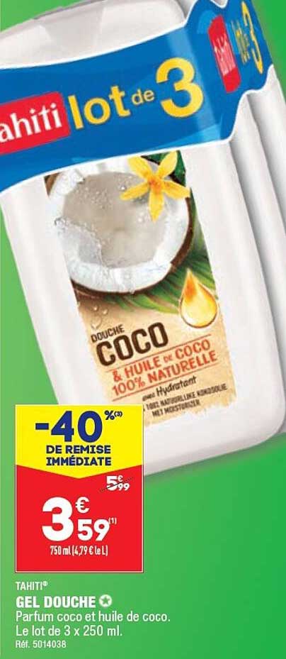 Gel Douche Tahiti