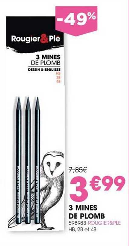 3 mines de plomb rougier&plé